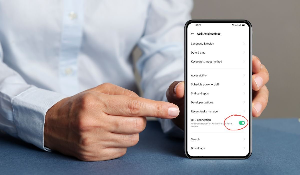 Enable OTG on Android