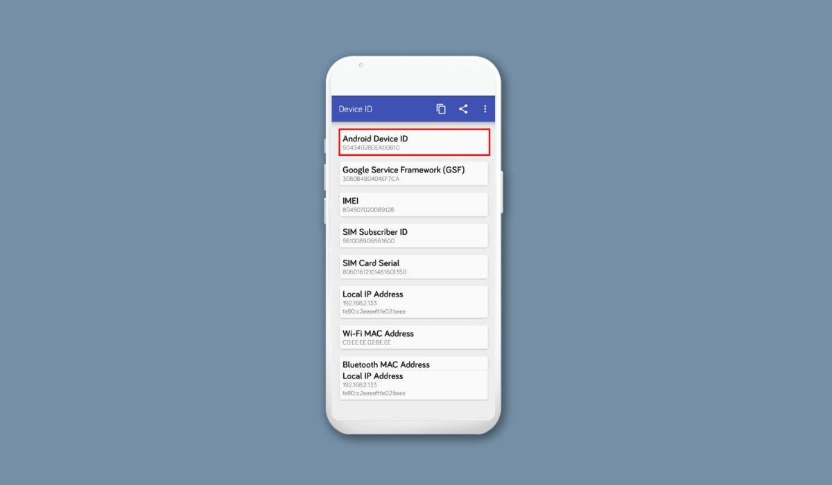Find Your Android Device ID