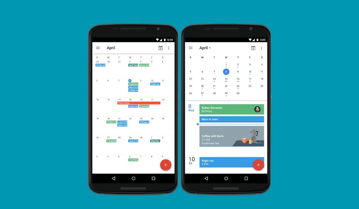 Share Google Calendar on Android