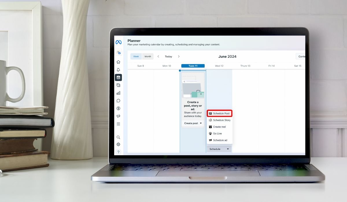 Schedule a Shared Post on Facebook