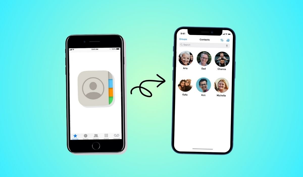 Transfer Contacts From iPhone to iPhone