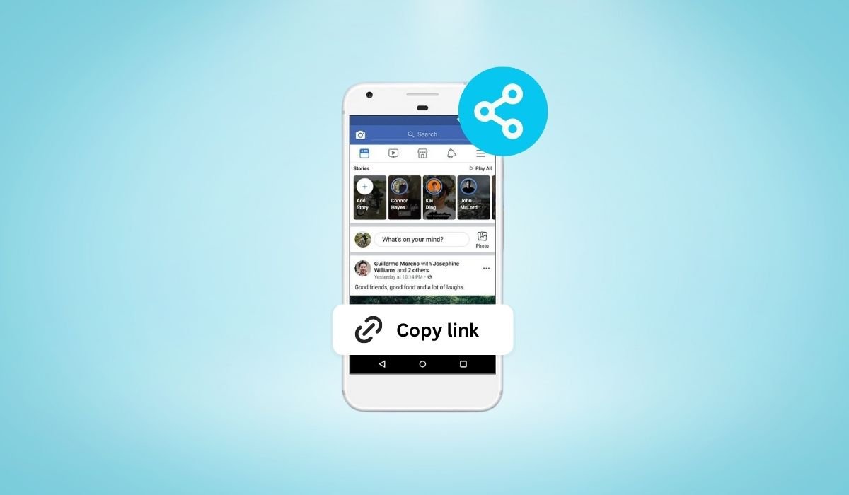 Copy a Link to Share a Story on Facebook
