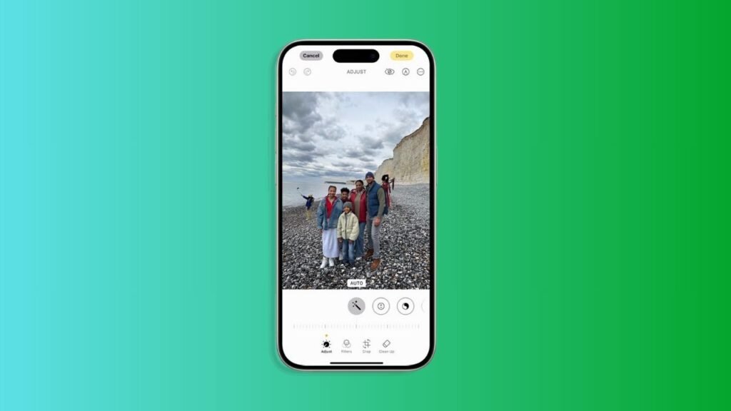 iOS 18 allows one-tap photo edits